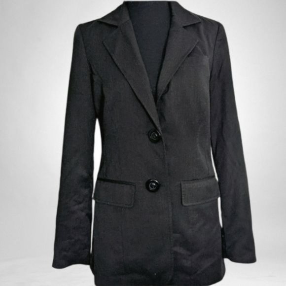 Kensie Two Button Lined Blazer Jacket S